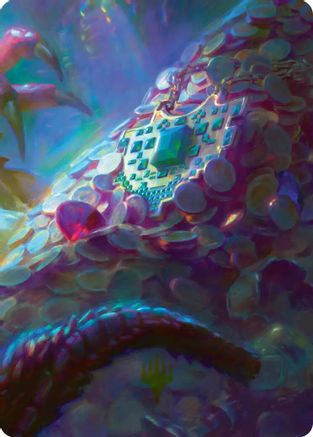 Image of Necklace of Girion Art Card (12/12) (ASHOB-012) - Art Series: The Hobbit