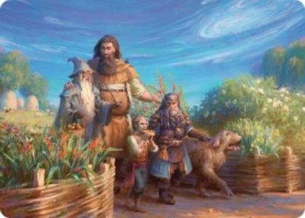 Image of Beorn's Hospitality Art Card (ASHOB-020) - Art Series: The Hobbit
