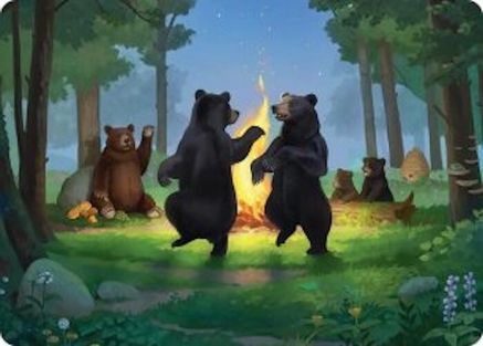 Image of Dancing from Dark to Dawn Art Card (ASHOB-021) - Art Series: The Hobbit