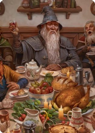 Image of Gandalf, Party Guest Art Card (2/12) (ASHOB-002) - Art Series: The Hobbit