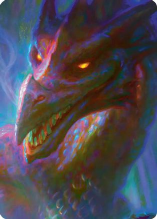 Image of Smaug the Impenetrable Art Card (9/12) (ASHOB-009) - Art Series: The Hobbit