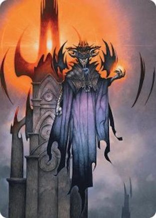 Image of Sauron, the Lidless Eye Art Card (ASHOB-036) - Art Series: The Hobbit