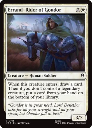 Image of Errand-Rider of Gondor (HOC-165) - The Hobbit: Eternal-Legal