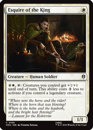 Image of Esquire of the King (HOC-166) - The Hobbit: Eternal-Legal