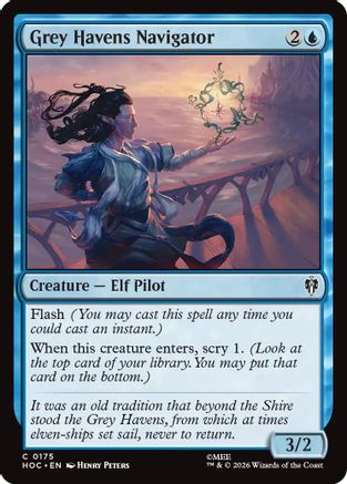 Image of Grey Havens Navigator (HOC-175) - The Hobbit: Eternal-Legal
