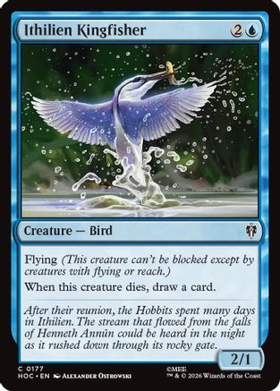 Image of Ithilien Kingfisher (HOC-177) - The Hobbit: Eternal-Legal