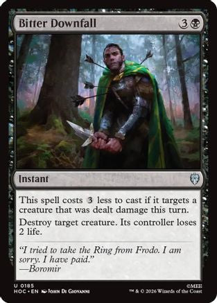 Image of Bitter Downfall (HOC-185) - The Hobbit: Eternal-Legal