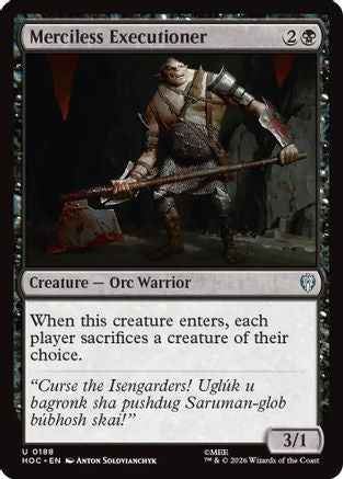 Image of Merciless Executioner (HOC-188) - The Hobbit: Eternal-Legal
