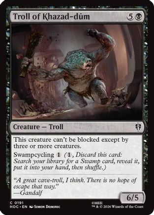 Image of Troll of Khazad-dum (HOC-191) - The Hobbit: Eternal-Legal