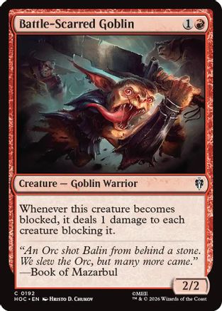 Image of Battle-Scarred Goblin (HOC-192) - The Hobbit: Eternal-Legal