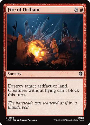 Image of Fire of Orthanc (HOC-193) - The Hobbit: Eternal-Legal