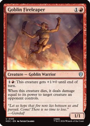 Image of Goblin Fireleaper (HOC-195) - The Hobbit: Eternal-Legal