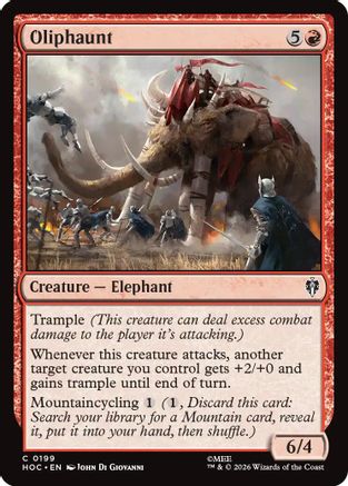 Image of Oliphaunt (HOC-199) - The Hobbit: Eternal-Legal