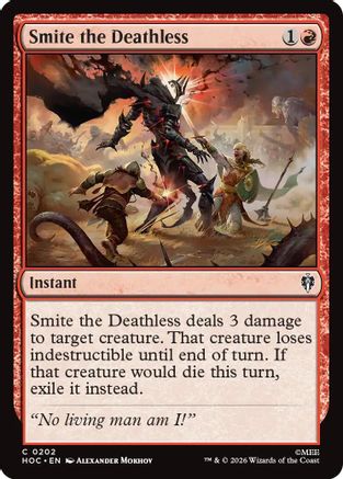 Image of Smite the Deathless (HOC-202) - The Hobbit: Eternal-Legal