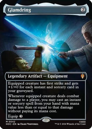 Image of Glamdring (Borderless) (HOC-042) - The Hobbit: Eternal-Legal