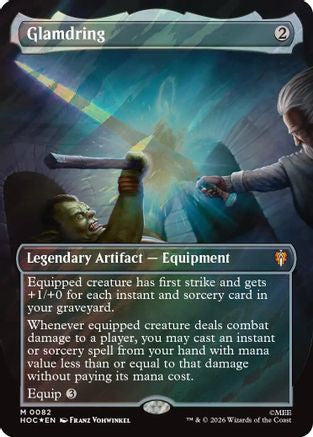 Image of Glamdring (Borderless) (Surge Foil) (HOC-082) - The Hobbit: Eternal-Legal Foil