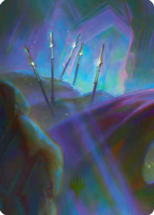 Image of Long-Lost Lances Art Card (7/12) (ASHOB-007) - Art Series: The Hobbit