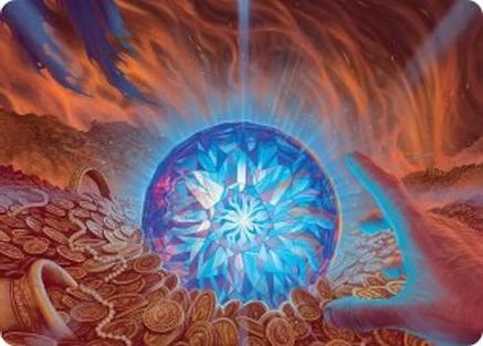 Image of The Arkenstone Art Card (ASHOB-044) - Art Series: The Hobbit