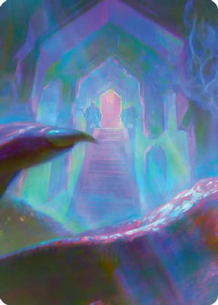 Image of Dragon-Cursed Halls Art Card (8/12) (ASHOB-008) - Art Series: The Hobbit