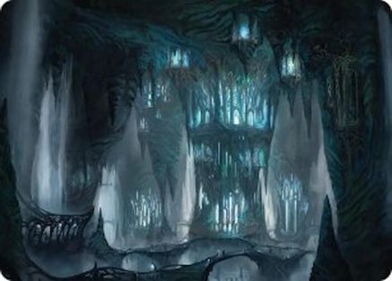 Image of Elvenking's Halls Art Card (ASHOB-023) - Art Series: The Hobbit