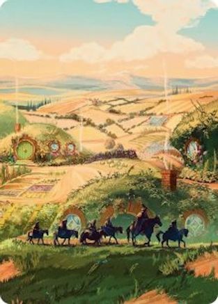 Image of Plains Art Card (ASHOB-041) - Art Series: The Hobbit