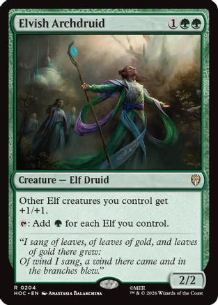 Image of Elvish Archdruid (HOC-204) - The Hobbit: Eternal-Legal