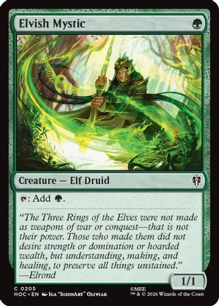 Image of Elvish Mystic (HOC-205) - The Hobbit: Eternal-Legal