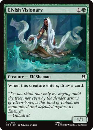 Image of Elvish Visionary (HOC-206) - The Hobbit: Eternal-Legal