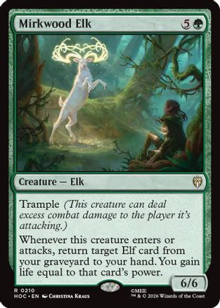 Image of Mirkwood Elk (HOC-210) - The Hobbit: Eternal-Legal