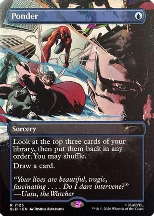 Image of Ponder (7125) (SLD-7125) - Secret Lair Drop Series