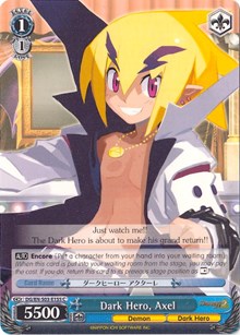 Image of Dark Hero, Axel (DG/EN-S03-E155 C) [Disgaea]