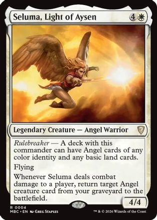 Image of Seluma, Light of Aysen (-004) - Mystery Booster Commander Edition