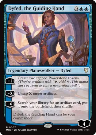 Image of Dyfed, the Guiding Hand (-007) - Mystery Booster Commander Edition Foil