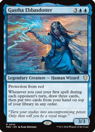 Image of Gustha Ebbasdotter (-010) - Mystery Booster Commander Edition Foil