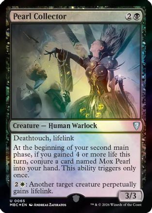 Image of Pearl Collector (-065) - Mystery Booster Commander Edition Foil
