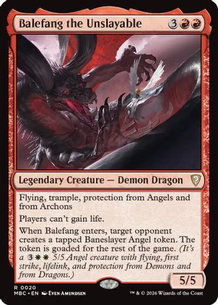 Image of Balefang the Unslayable (-020) - Mystery Booster Commander Edition