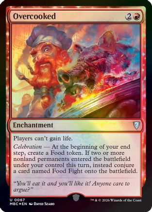 Image of Overcooked (-067) - Mystery Booster Commander Edition Foil