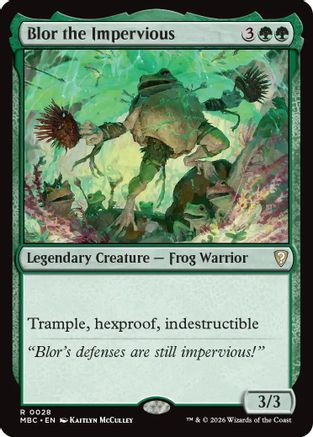 Image of Blor the Impervious (-028) - Mystery Booster Commander Edition Foil
