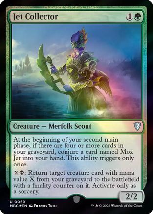 Image of Jet Collector (-069) - Mystery Booster Commander Edition Foil