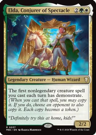 Image of Elda, Conjurer of Spectacle (-037) - Mystery Booster Commander Edition Foil