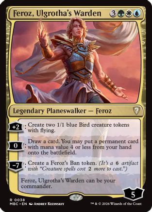Image of Feroz, Ulgrotha's Warden (-038) - Mystery Booster Commander Edition