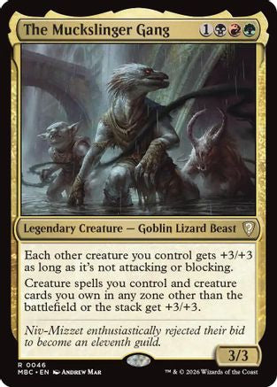 Image of The Muckslinger Gang (-046) - Mystery Booster Commander Edition Foil