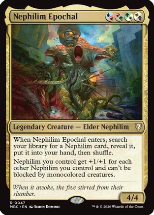 Image of Nephilim Epochal (-047) - Mystery Booster Commander Edition
