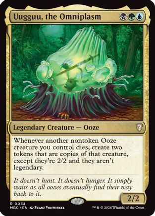 Image of Uugguu, the Omniplasm (-054) - Mystery Booster Commander Edition Foil