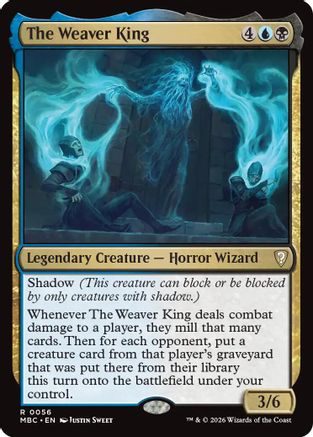 Image of The Weaver King (-056) - Mystery Booster Commander Edition