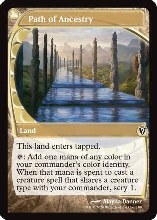 Image of Path of Ancestry (Future Sight) (-080) - Mystery Booster Commander Edition