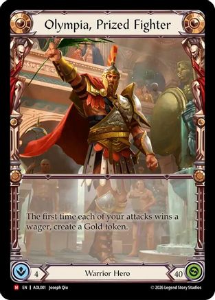 Image of Olympia, Prized Fighter (AOL001) - Armory Deck: Olympia, Prized Fighter