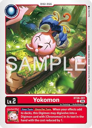 Image of Yokomon (BT26-001) - Timeless Bonds