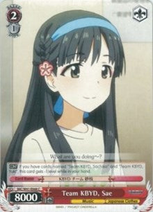 Image of Team KBYD, Sae (IMC/W41-E068 C) [The iDOLM@STER Cinderella Girls]