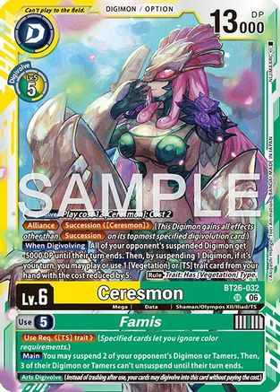 Image of Ceresmon // Famis (BT26-032) - Timeless Bonds Foil